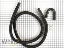New Genuine OEM Whirlpool Washer External Drain Hose 285666