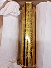 Hermle-Kieninger weight shell 60 X245 Mm engraved