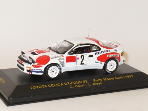 1/43 Toyota Celica GT-Four Repsol Rally Monte Carlo 1992 #2 C.Sainz / L.Moya - Imagen 3 de 6