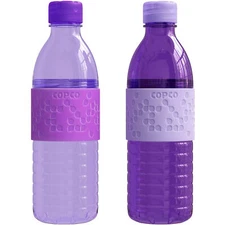 Copco Hydra 16.9 oz Water Bottle, Set of 2 - Purple & Light Purple