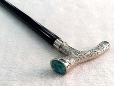 Brass Vintage Derby Handle Wooden Walking Cane 36" Suitability For Men and Women