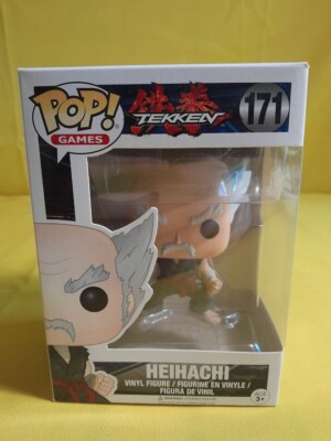 FUNKO POP Heihachi 171 Tekken Games W/PROTECTOR - P21