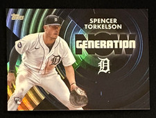 Spencer Torkelson 2022 Topps Generation Now /299 Detroit Tigers