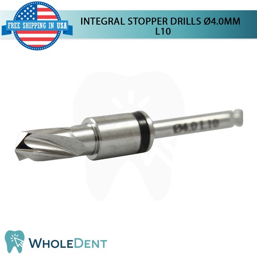 Surgical Integral Stopper Drill Ø4.0 External Irrigation Dental Implant - Picture 3 of 9