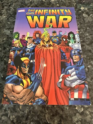 The Infinity War TPB Marvel Jim Starlin Ron Lim Adam Warlock X-Men