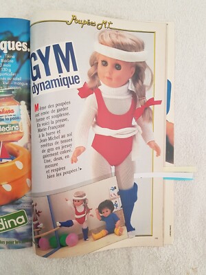 Patron De Couture Modes Et Travaux - Vêtements Pour Poupée Jean-Michel - Mars 1985