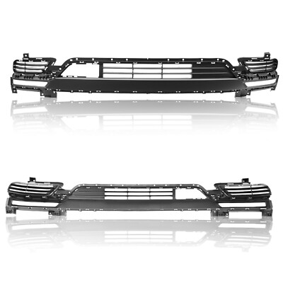 Front Bumper Face Bar Grill For 2018-2021 Lincoln Navigator Grille