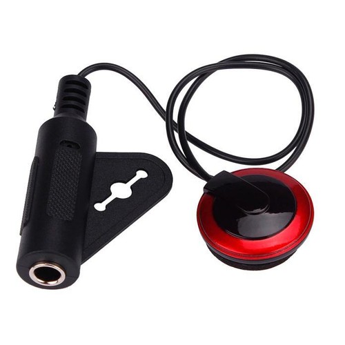 Acoustic Piezo Contact Microphone Pickup for Guitar Violin Mandolin Ukulele - Picture 2 of 13