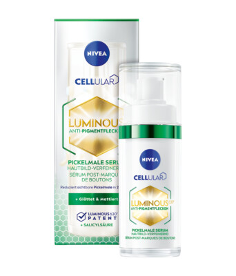 NIVEA Cellular LUMINOUS630  Anti-Pigmentflecken Pickelmale Serum Anti-Glanz 30ml