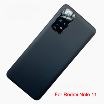For Xiaomi Redmi Note 11 Battery Cover Back Rear Door Housing Case Repair Parts