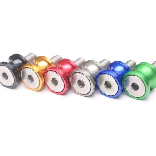 Blue Motorcycle Racing Swingarm Spools M6 For Yamaha MT-10 16-23 22 21 20 19 18 - Picture 3 of 5
