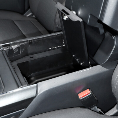 For 2009-2014 Ford F150 Center Console Cover Armrest Pad Soft Cover Mats Black E