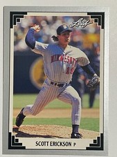 1991 Leaf #527 Scott Erickson Minnesota Twins