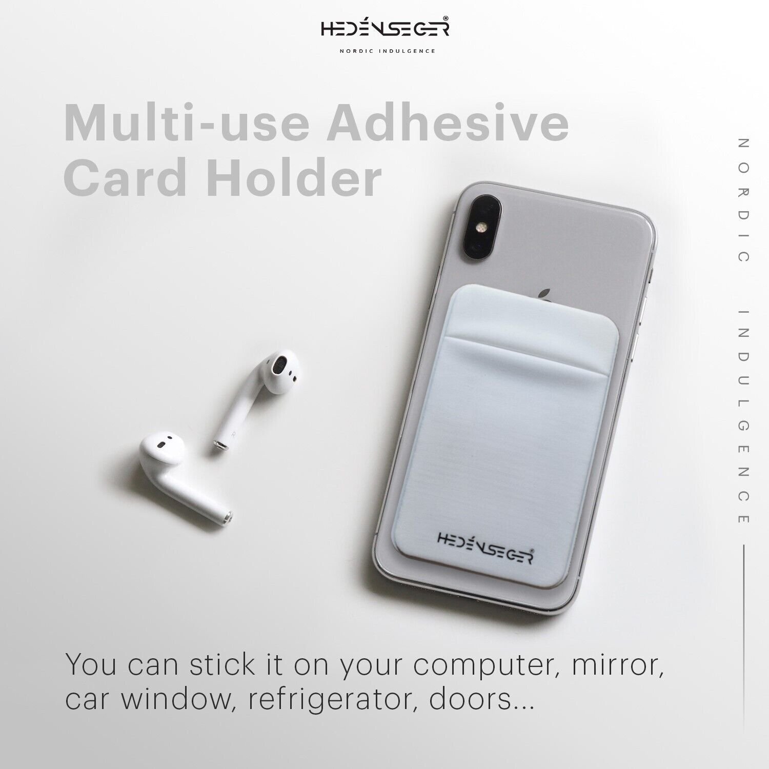 Heden Seger Three Pack Phone Card Holder Adhesive 3M Tape Stick on Mobile eBay