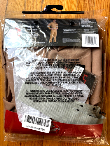 Adult Ghostbusters Halloween Costume - New Standard up to Size 44 - Picture 2 of 2