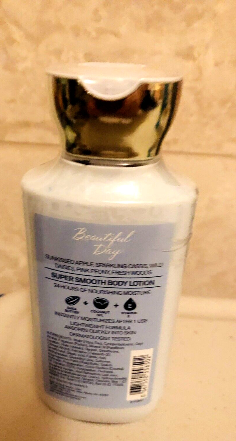 Bath & Body Works BEAUTIFUL DAY Body Lotion Shea Butter VitaminE 8 oz NEW SEALED