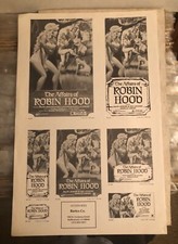 THE AFFAIRS OF ROBIN HOOD (R80) Ribald Tales Reissue Pressbook