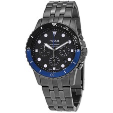 Fossil FB-01 Chronograph Black Dial 