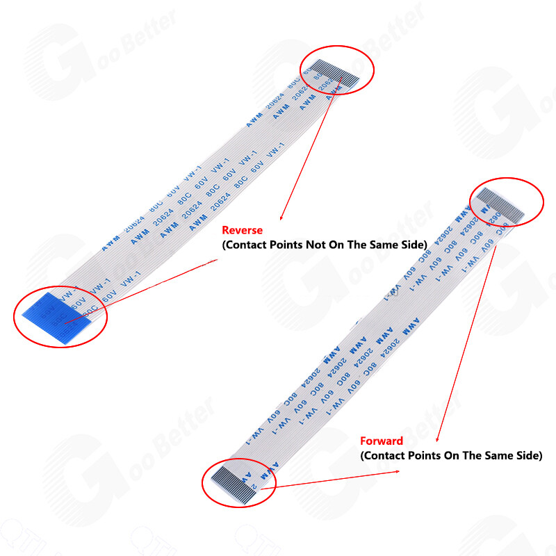 Cavo Per Elettronica Fosword Cavo Piatto Flessibile FFC/FPC 20 Pin - Passo 0.5mm, Larghezza 10.5mm, Per Elettronica Rcf Br 55 - Foto 10