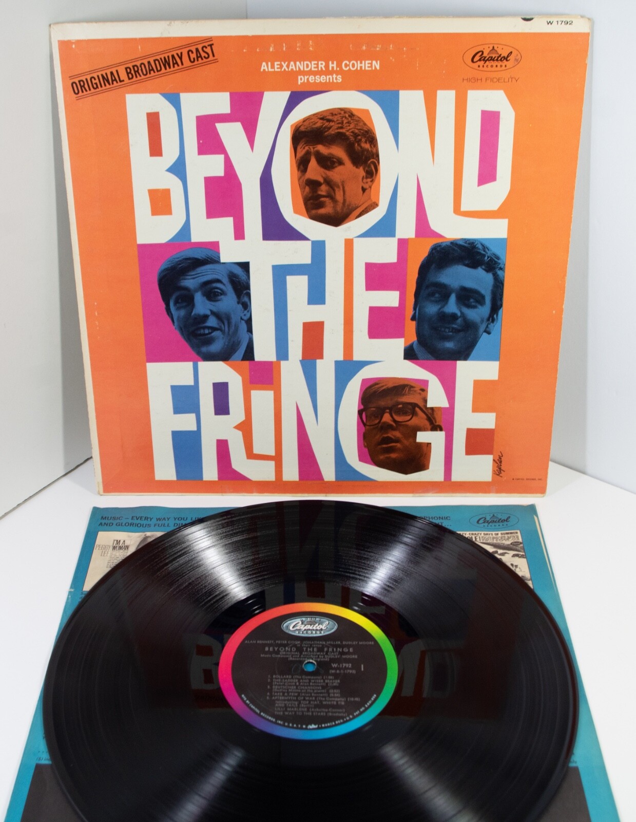 Alexander H. Cohen Beyond The Fringe LP Vinyl Album Capitol W 1792 Broadway Cast