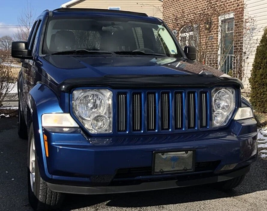 Protector de capó Husky BugFlector II deflector protector contra insectos para Jeep Liberty 08-2012 Foto 2 de 4