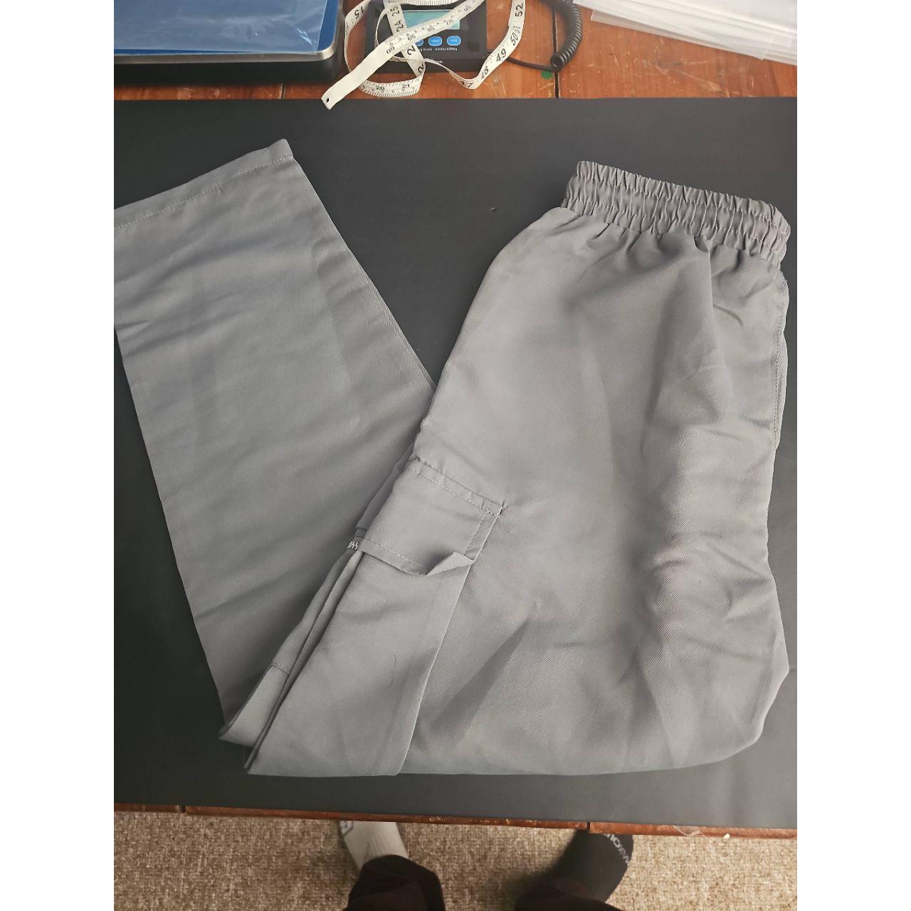 Infinity Shein Manfinity Gray Drawstring Cargo Sc… - image 1