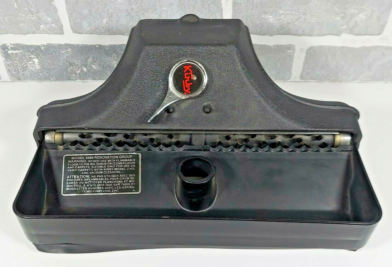 Kirby Heritage II Vacuum Shampooer Tray Head, Roll Brush, & Nozzle