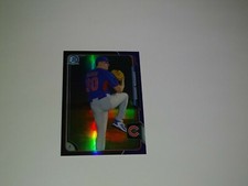 2015 Bowman Chrome ** PURPLE REFRACTOR **  #190 Carson Sands RC #D / 250