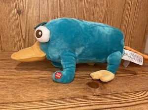 Perry The Platypus Phineas and Ferb Disney Store Plush TALKING Stuffed Animal | eBay