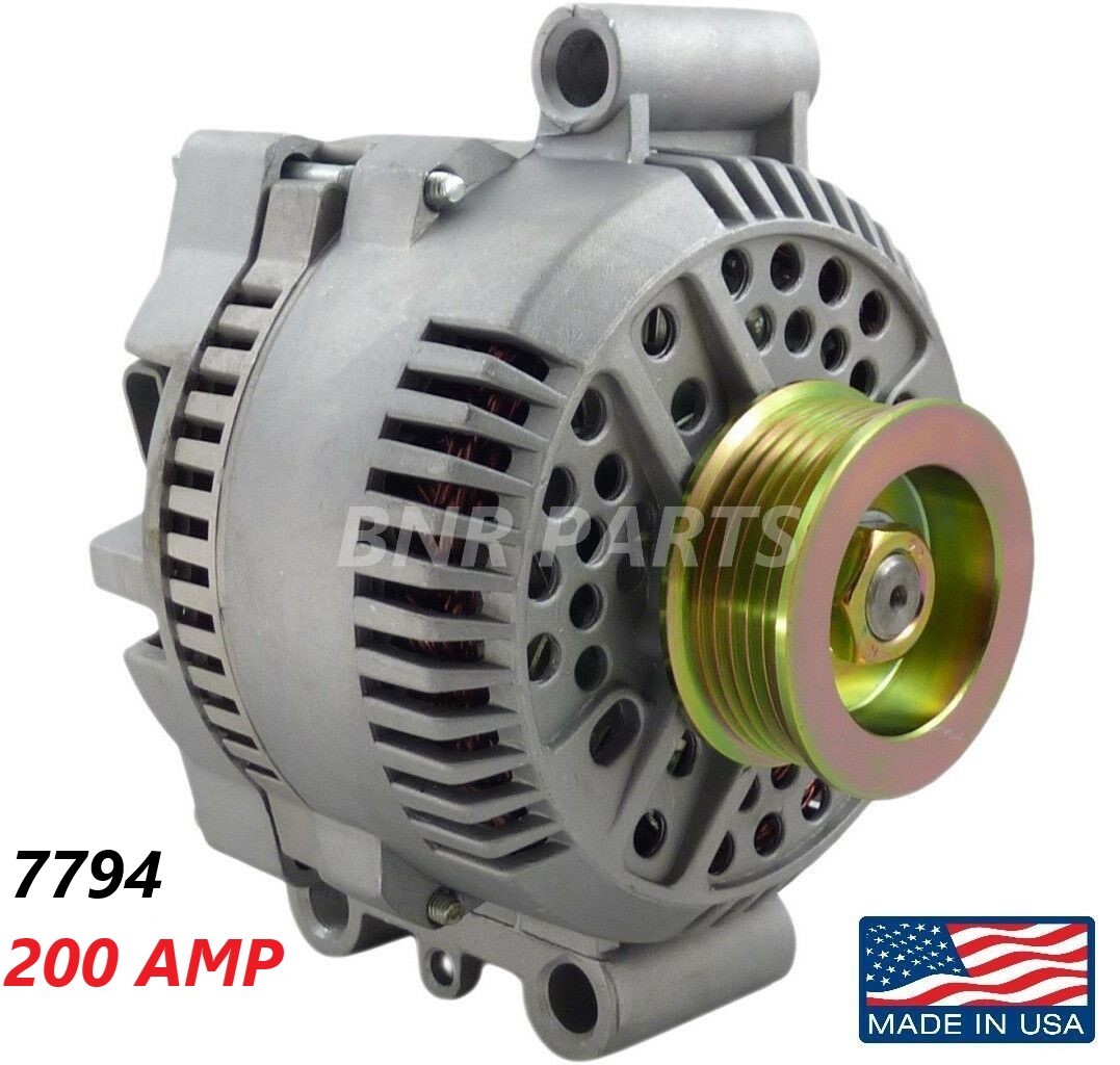 200 AMP 7794 Alternator Ford Escort ZX2 High Output HD Performance