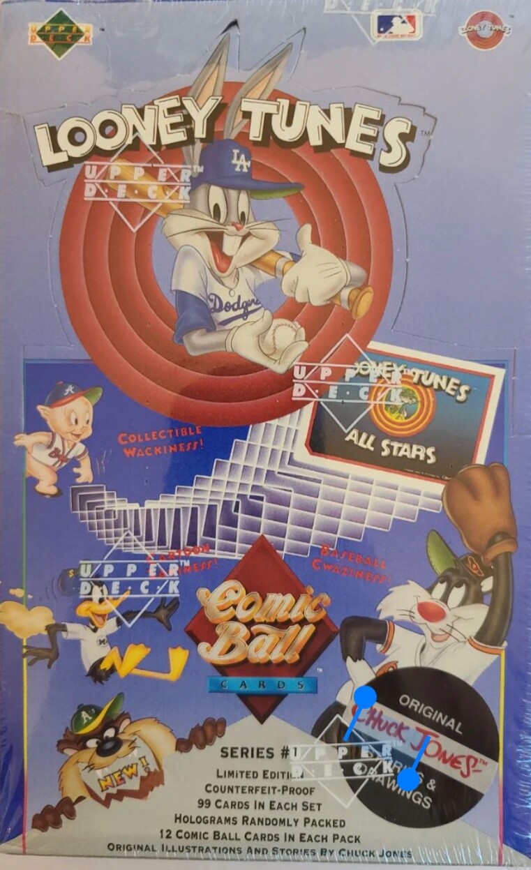 1990 Upper Deck MLB Looney Tunes Comic Ball - Pick Your Card - Ships Free