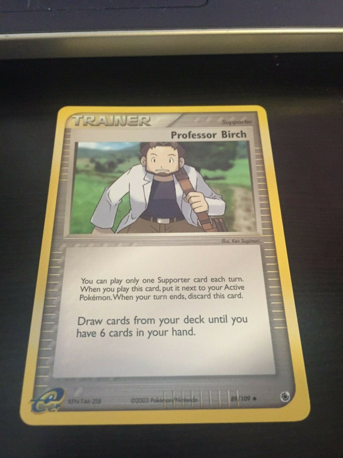 Pokemon TCG Professor Birch EX Ruby and Sapphire 89/109 Uncommon NM/MINT