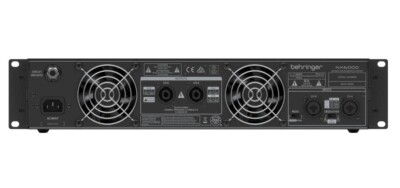 Behringer NX6000 6000W 2-channel Power Amplifier Black Audio