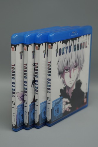 Tokyo Ghoul - Staffel 1 - Gesamtausgabe - Bundle Vol. 1-4 - Blu-Ray - Bild 2 von 2