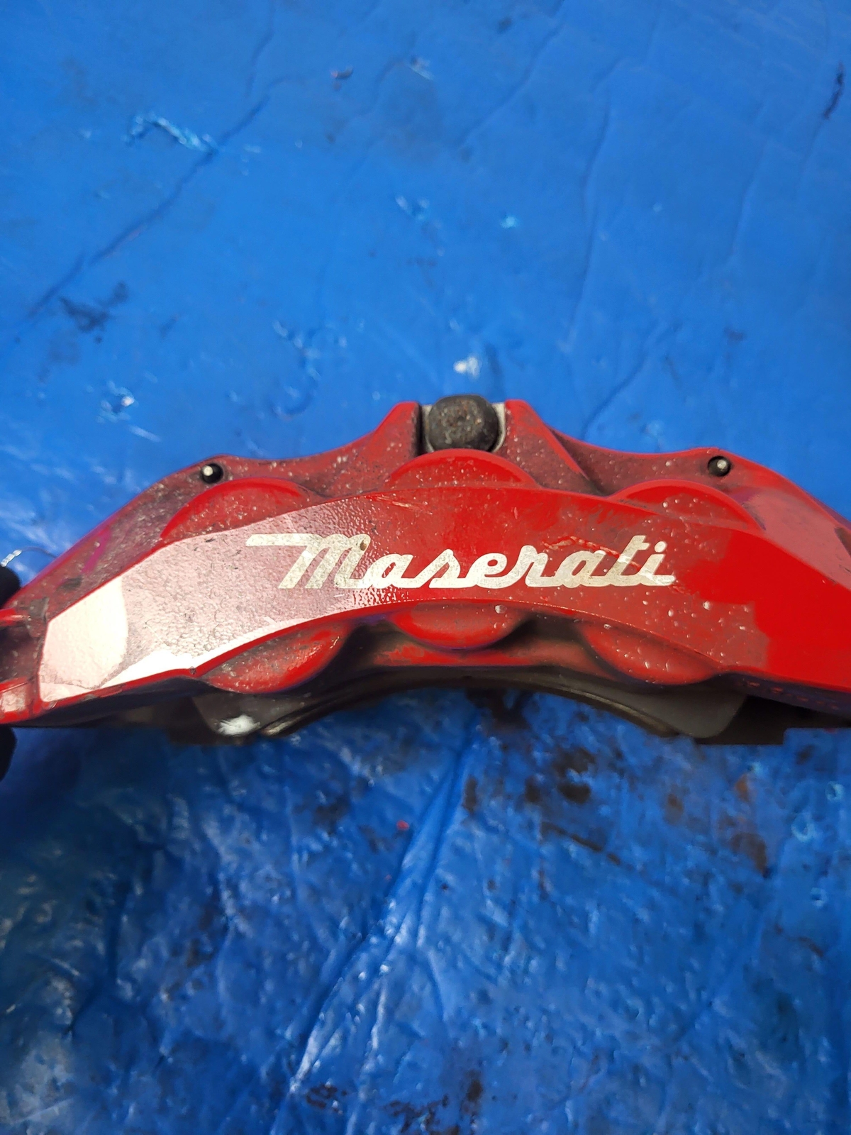 Front Left Driver Brake Caliper Brembo 6 Pistons 2016 Maserati Ghibli
