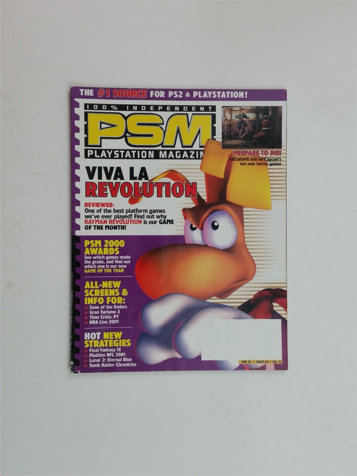 PLAYSTATION MAGAZINE PSM February 01 Issue 42 | eBay