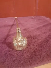 Angel Cherub Face Solid Brass Candle Snuffer 12 Inch Swivel Handle Ring 