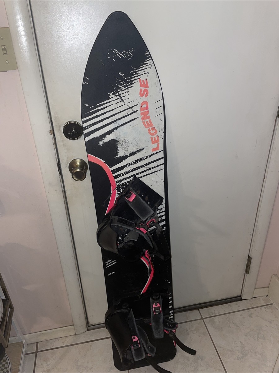 Black snow legend SE snowboard Vintage, Antique Snowboard | eBay