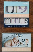 Polka Dots Photo Op Baby Age Blocks