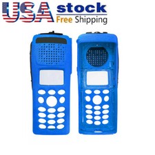 Blue Repair Front Cover Case Housing for XTS2500 Model 3 Walkie Talkie Radio