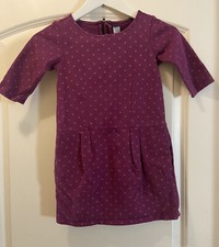 Tea Collection Girls Dress Size 6 Cranberry Colored / Holiday