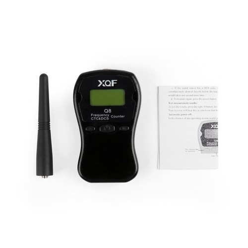 5*Q8 LCD Display Portable 1MHz-1000MHz Frequency Counter CTCSS/DCS Frequency Blk - Zdjęcie 7 z 7
