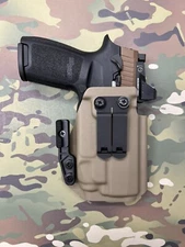 FDE Kydex IWB CLAW Holster for Sig Sauer P320 M18 Streamlight TLR-7
