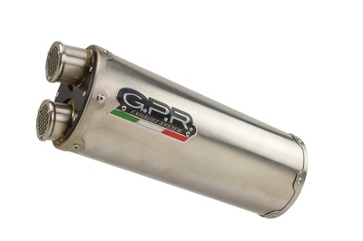 Bmw R1200GS Adventure 2014-2016 Exhaust GPR Slip-on Dual Inox