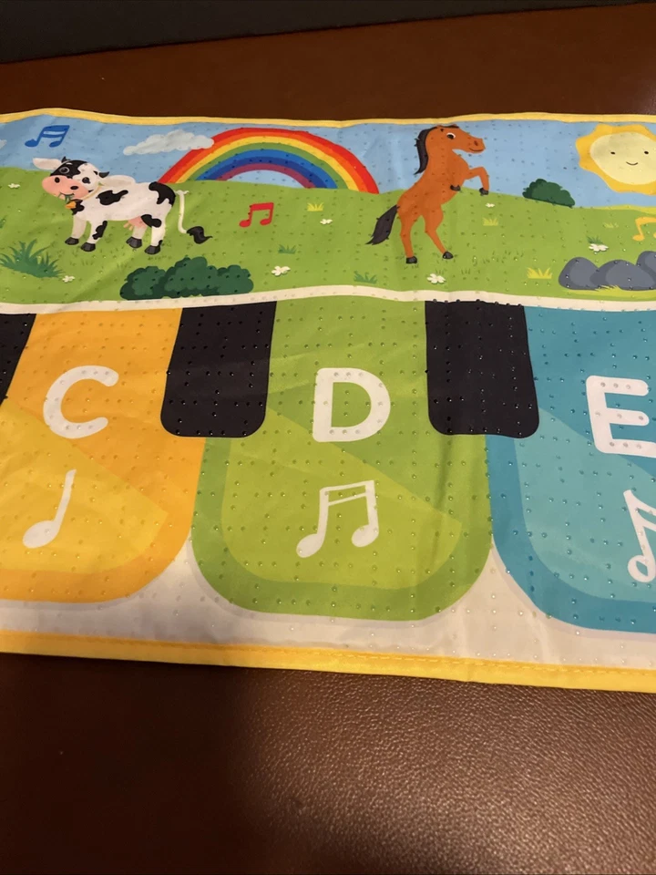 Move2Play, Alfombrilla de piano de doble cara, 50+ sonidos y canciones | Regalo de cumpleaños y niños pequeños Foto 3 de 4