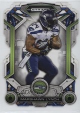 2014 Topps Strata Die-Cuts Marshawn Lynch #SDC-ML 2v5