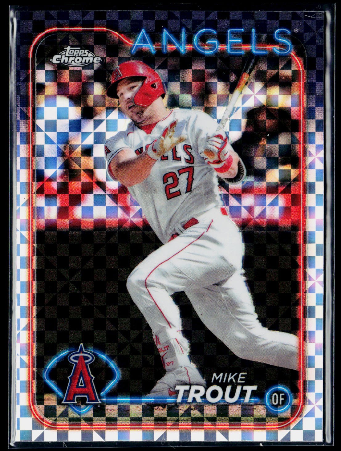 2024 Topps Chrome #200 Mike Trout X-Fractors