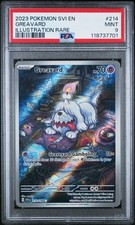 PSA 9 GREAVARD #214 2023 POKEMON SVI EN-SCARLET & VIOLET ILLUSTRATION RARE on eBay