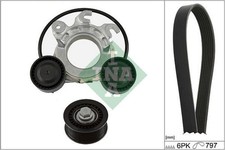 Schaeffler INA Keilrippenriemensatz 529 0552 10 für OPEL A18 P1UO ASTRA OV5 Plug