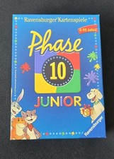 PHASE 10 Junior - Ravensburger Kartenspiel 2011 vollständig guter Zustand